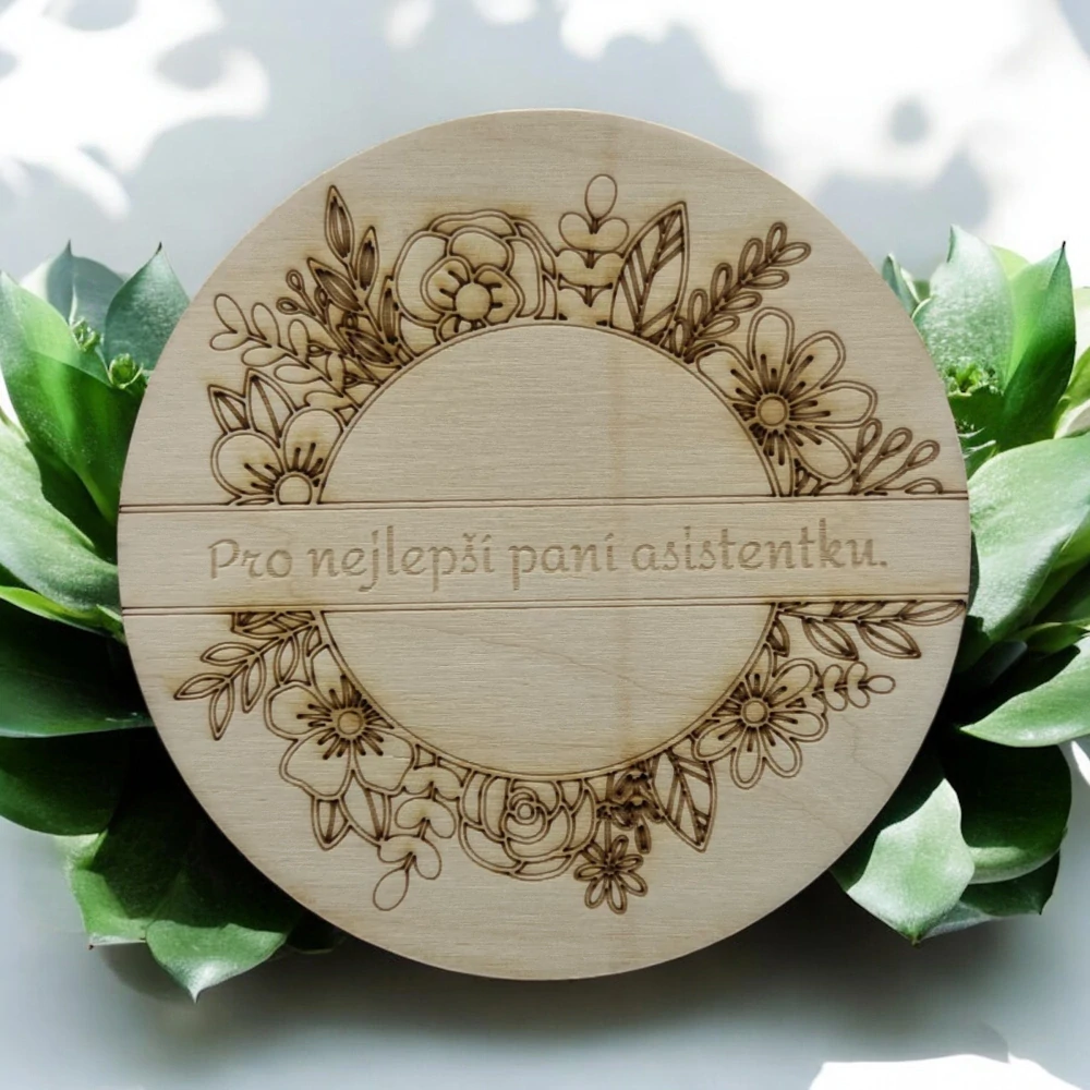 Dárek pro pani asistentku - Podtácek