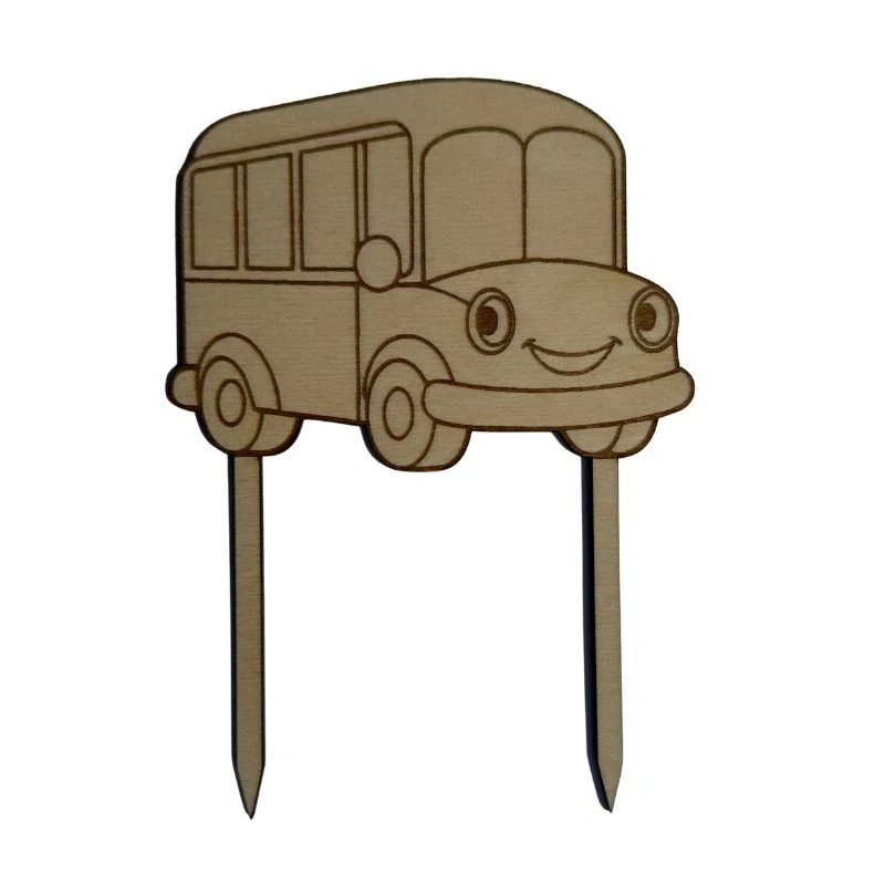 Dortový zápich Autobus s očima