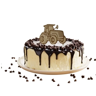 Dortový zápich Traktor