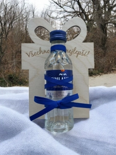 Dárkový dřevěný dáreček s Finlandia vodkou