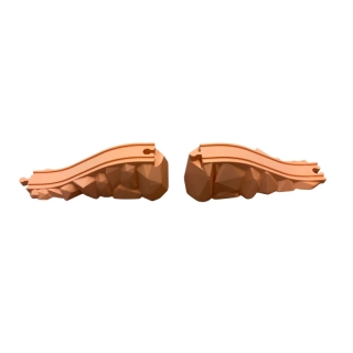 Nájezd a sjezd pro vláčkodráhu – skalní SET (3D tisk)
